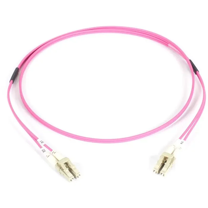 Black Box Fiber Optic Duplex Patch Network Cable FOM4-001M-LCLC