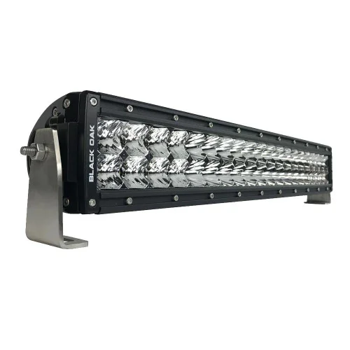 Black Oak 20CC-D5OS Pro Series Curved Double Row Combo 20″ Light Bar – Black