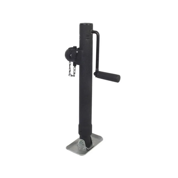 Blackout 5000 lbs Side Wind Welded Pipe Mount Jack – 15 inch Travel BSJPSW07