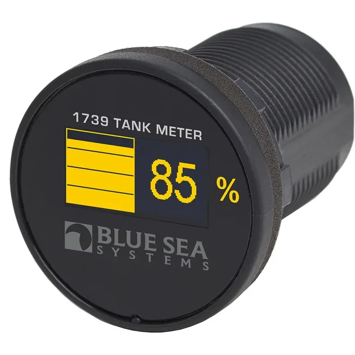 Blue Sea 1739 Mini OLED Tank Meter – Yellow