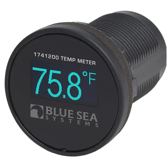 Blue Sea 1741200 Mini OLED Temperature Monitor – Blue