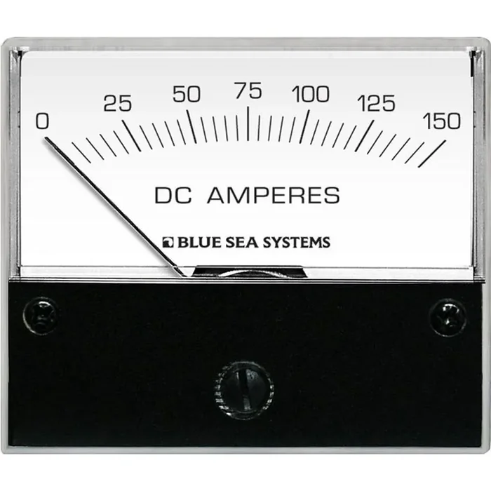 Blue Sea 8018 DC Analog Ammeter – 2-3/4″ Face, 0-150 Amperes DC