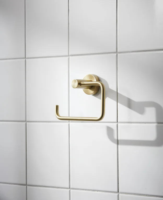 Bond Toilet Roll Holder – Brushed Brass