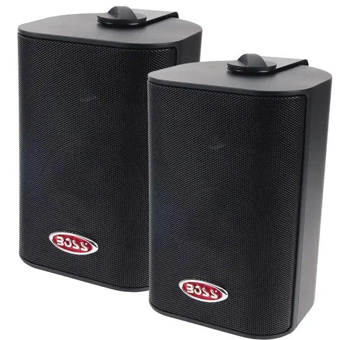 Boss Audio 4″ MR4.3B Box Speakers – Black – 200W