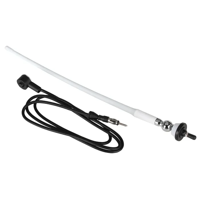 Boss Audio MRANT12W AM/FM Rubber Antenna – White