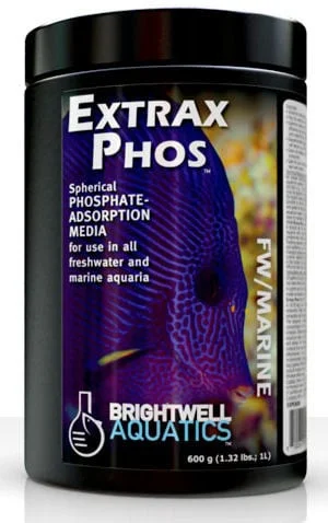 Brightwell Aquatics ExtraxPhos, Spherical Phosphate-Adsorption Media, 50 lbs. (22.7 kg.)