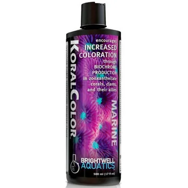 Brightwell Aquatics KoralColor – Encourages Increased Coloration in Corals, 250 ml. / 8.5 oz.
