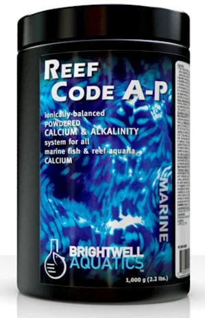 Brightwell Aquatics ReefCode A-P, Ionically Balanced Powered Calcium & Alkalinity, 4 kg. / 8.8 lb.
