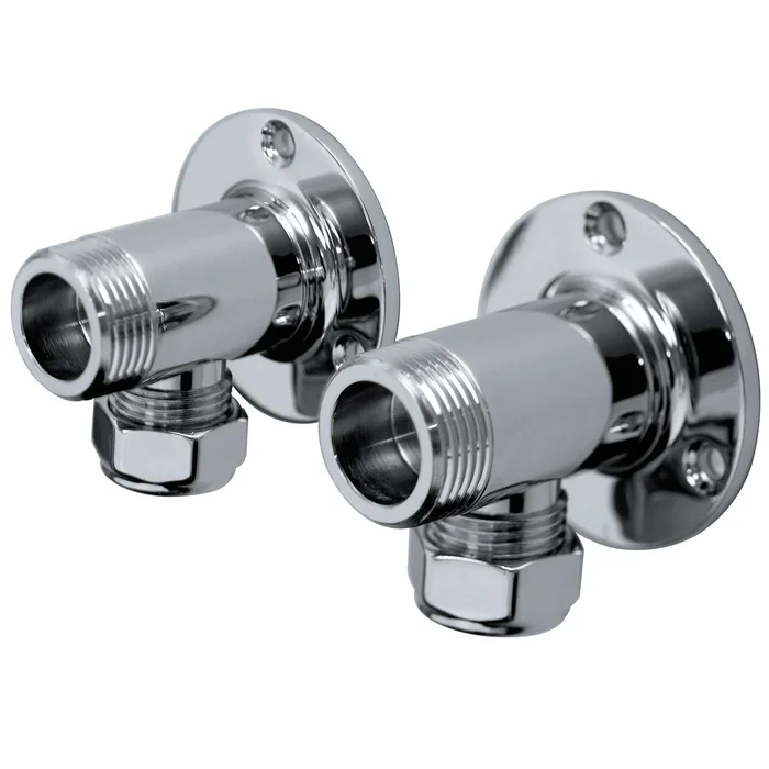 Bristan Pipework Fittings Surface Mounted – Chrome Plated – WMNT4 C