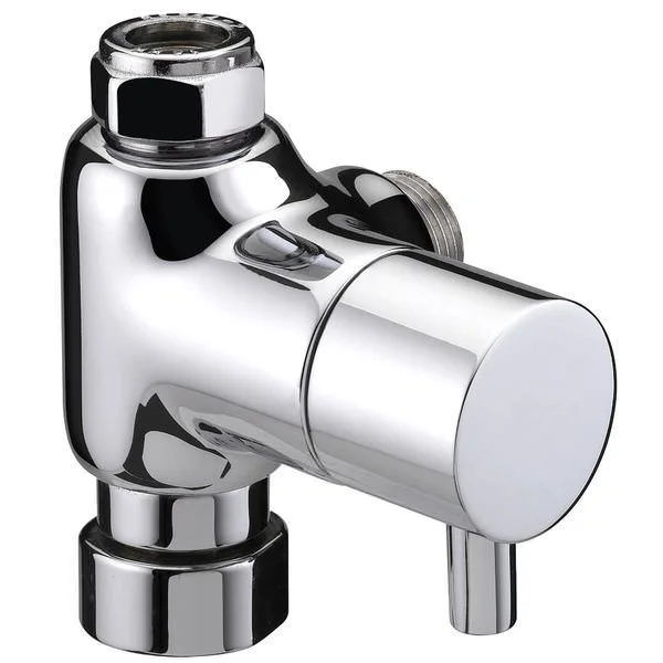 Bristan Prism Contemporary In Line Chrome Diverter With 2 Outlets