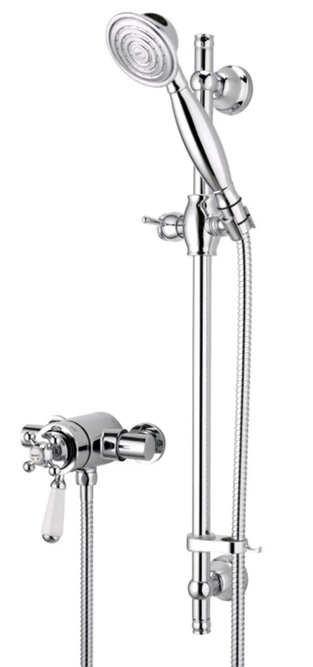 Bristan Regency Dual Mixer Shower with Exposed Shower Valve and Shower