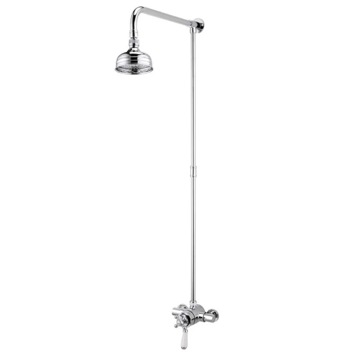 Bristan Regency Fixed Head Dual Exposed Mixer Shower with Shower Kit –