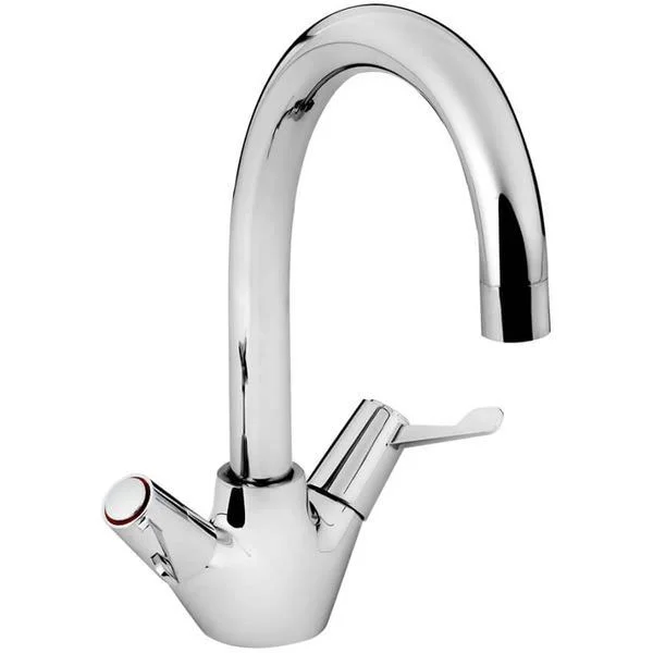 Bristan Value Lever Chrome Kitchen Sink Mixer Tap