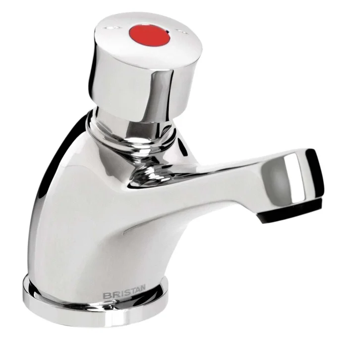 Bristan Z2 Timed Flow Modern Self Closing Flow Regulator Basin Tap – C