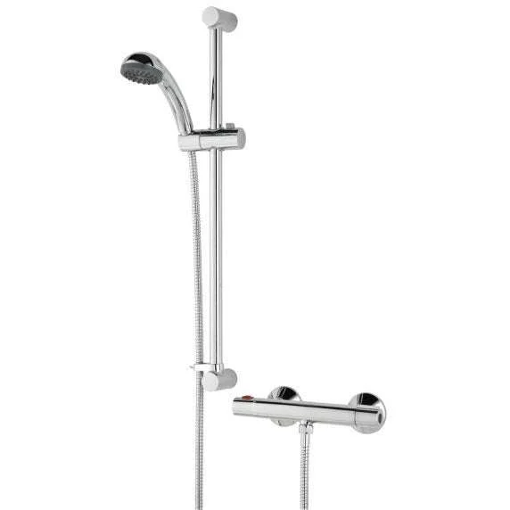 Bristan Zing Modern Cool Touch Bar Mixer Shower with Shower Kit – ZI S