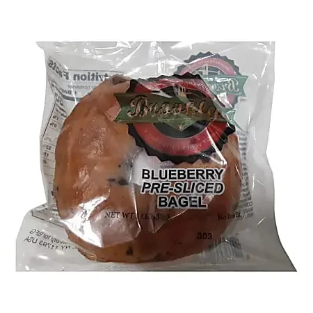 Brooklyn Food Group – Blueberry Sliced Bagels – 50 – 3 oz.