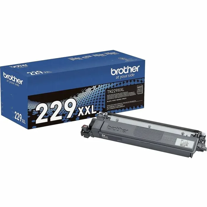 Brother Genuine TN229XXLBK Super High-yield Black Toner Cartridge – Laser – Black – Super