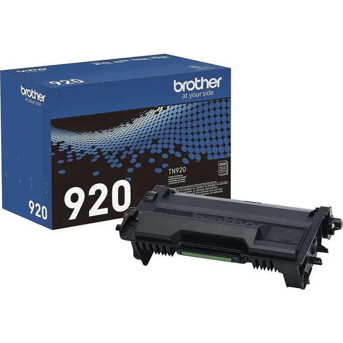 Brother Genuine TN920 Standard Yield Toner Cartridge – Laser – Black – Standard Yield – 30