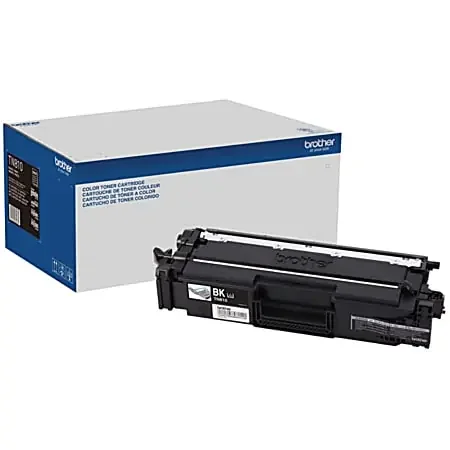Brother TN810BK Original Standard Yield Laser Toner Cartridge – Black – 1 Each – 9000 Pages