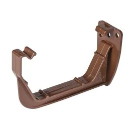 Brown 112mm Square Fascia Bracket