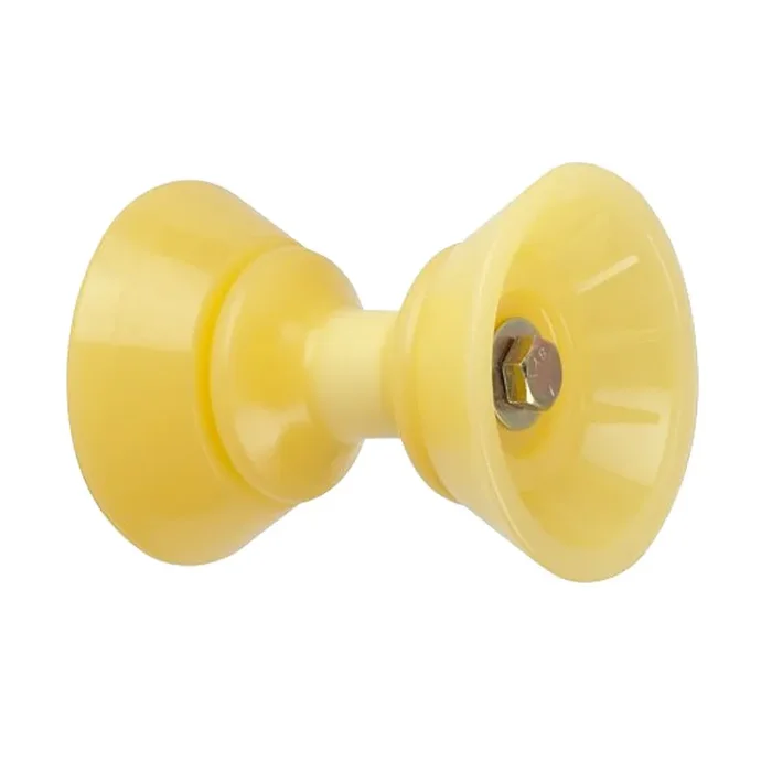 C.E. Smith 3″ Bow Bell Roller Assembly – Yellow TPR