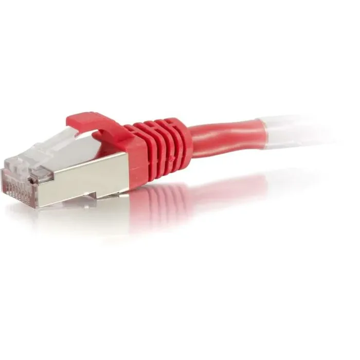 C2G 10Ft Cat6 Ethernet Cable – Snagless Shielded (Stp) – Red