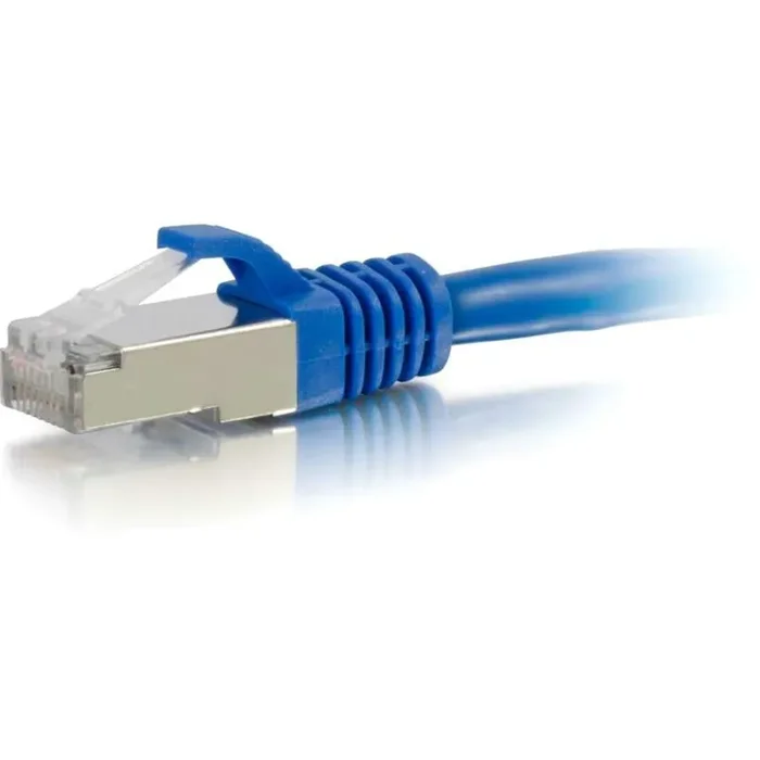 C2G 10Ft Cat6A Snagless Shielded (Stp) Network Patch Cable – Blue 00681
