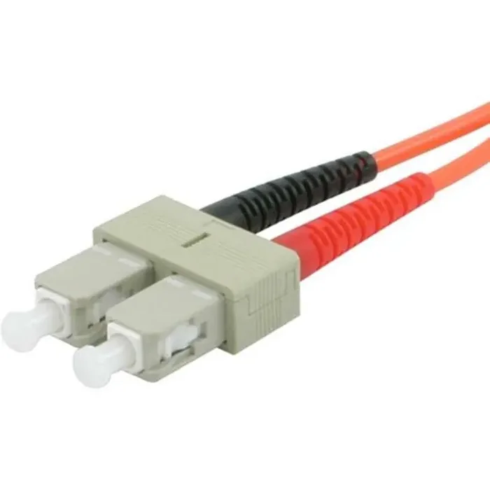 C2G-15M Sc-St 62.5/125 Om1 Duplex Multimode Pvc Fiber Optic Cable – Orange