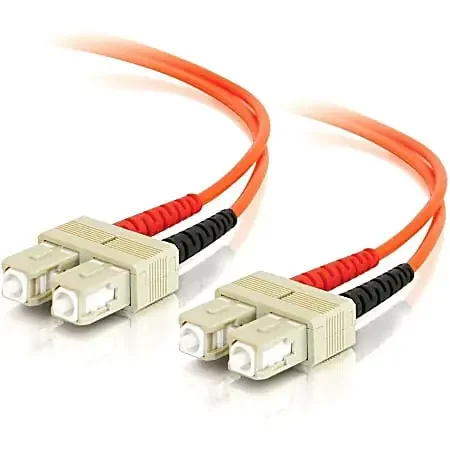 C2G 1m SC-SC 50/125 OM2 Duplex Multimode Fiber Optic Cable (TAA Compliant) – Orange – Patch cable – TAA Compliant – 11066