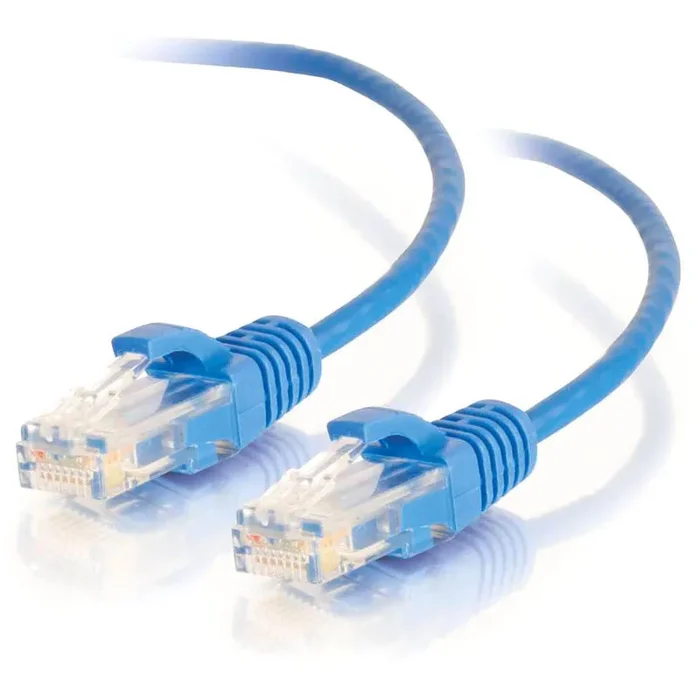 C2G 2ft Cat6 Ethernet Cable – Snagless Unshielded (UTP) – Blue