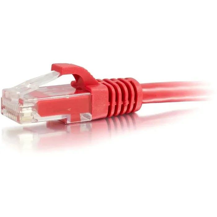 C2G 2Ft Cat6 Ethernet Cable – Snagless Unshielded (Utp) – Red