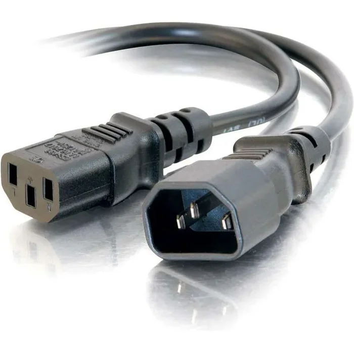 C2G 3Ft Computer Power Extension Cable – 18 Awg – 250 Volt