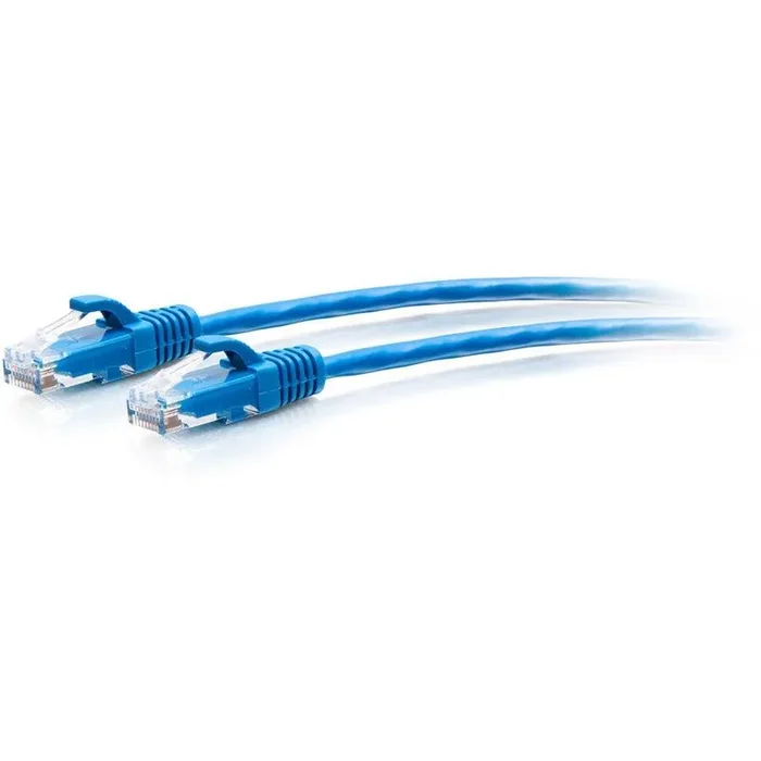 C2G 7ft Cat6a Snagless Unshielded (UTP) Slim Ethernet Patch Cable – Blue