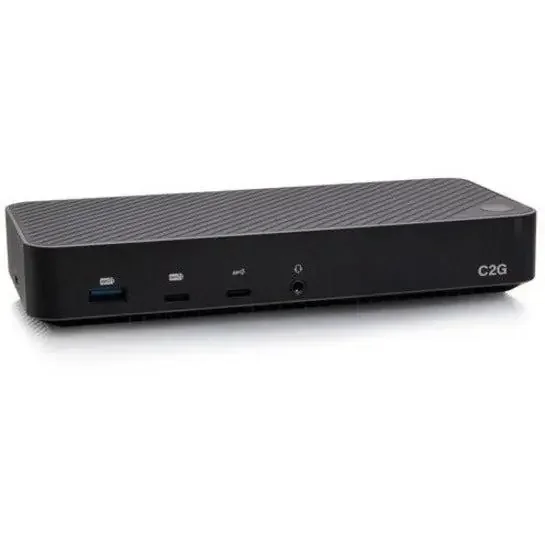 C2G USB C Triple 4K Monitor Docking Station – HDMI, DisplayPort, Ethernet