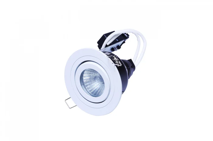 Cali IP65 Tiltable Downlight – Matt White