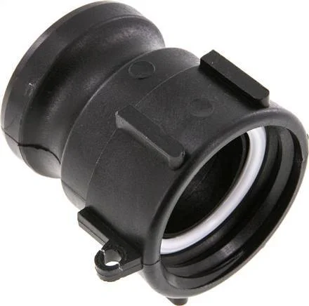 Camlock DN 50 (2”) Polypropylene Coupling S 60 x 6 IBC Connector Type A MIL-C-27487