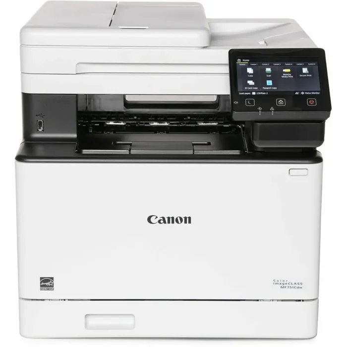Canon imageCLASS MF751Cdw Wireless Laser Multifunction Printer – Color – White –