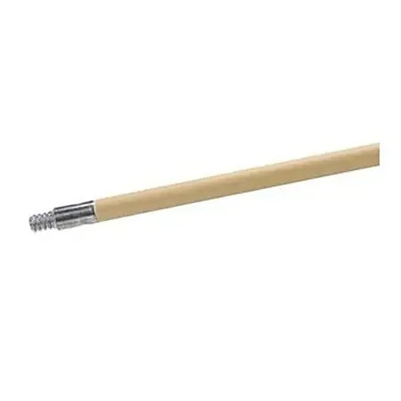Carlisle Wood Broom Handle With Threaded Metal Tip, 60″