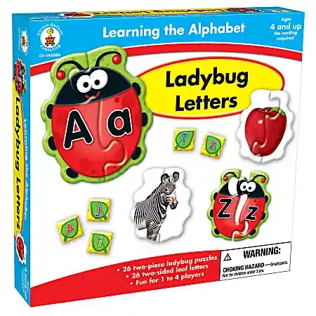 Carson-Dellosa Early Childhood Games Ladybug Letters