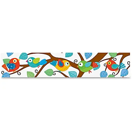 Carson Dellosa Education Boho Birds Design Bulletin Border – Learning Theme/Subject – 12 x Border, Birds Shape – Multicolor – 12 / Pack