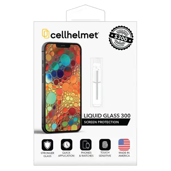 cellhelmet LSP-PHONE-PRO-PLUS Liquid Glass PRO+ Screen Protector for Phones and
