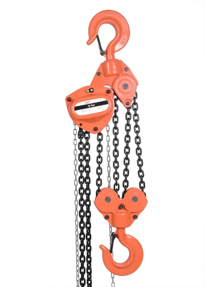 Chain Hoist 10 Ton 22000 lbs 15′ Chain ACH-100-15
