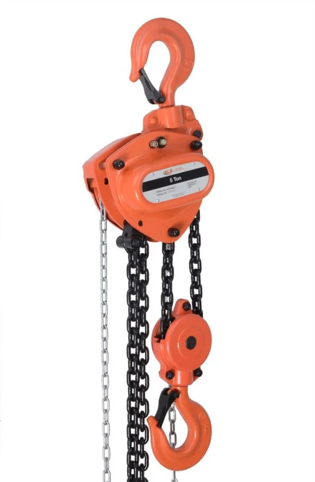 Chain Hoist 5 Ton 30′ Chain with Overload Protection ACH-050-30-OP