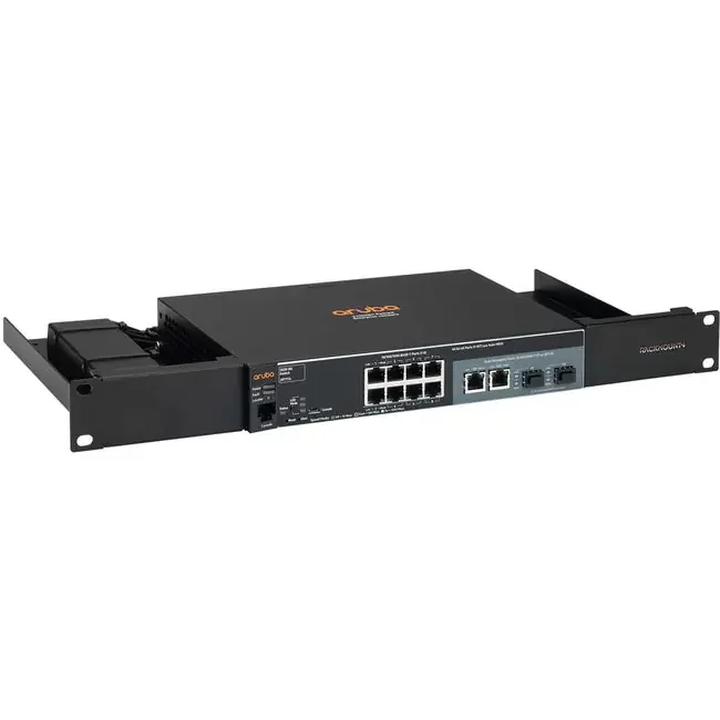 产品名称中包含顶级域名,检查并适当处理后再继续! RACKMOUNT.IT Rack Mount for Switch, Power Supply, Firewall – Jet Black RM-HP-T1
