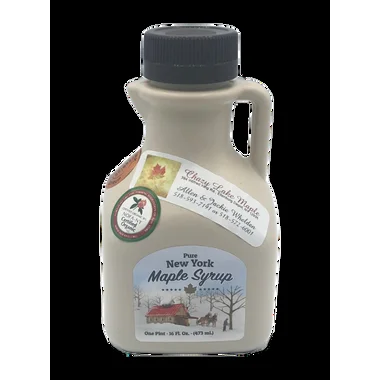 Chazy Lake Pure Grade A Maple Syrup 16 Fl. Oz. (1 Pint)