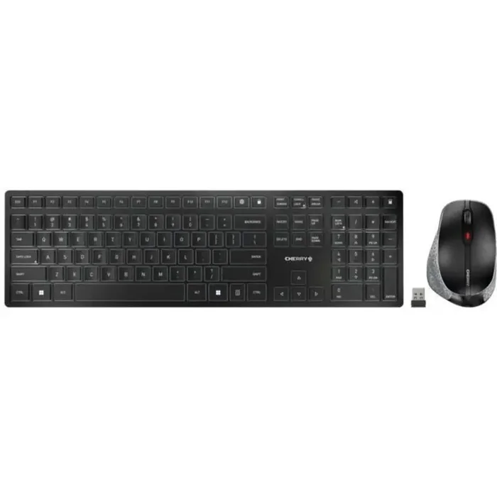 CHERRY DW 9500 SLIM Wireless Desktop with Bluetooth and RF Transmission – USB SX Wireless