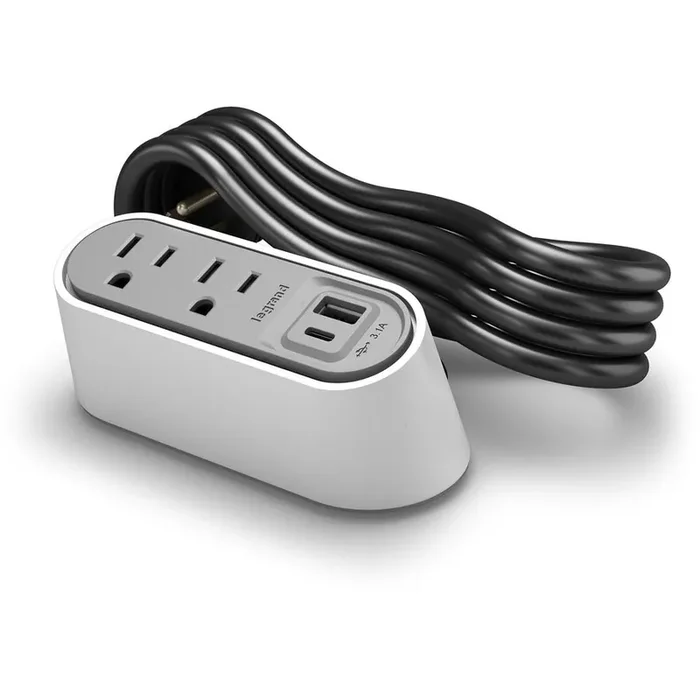 Chief Desktop Power Center – Desktop Tabletop – White – 1 Pack