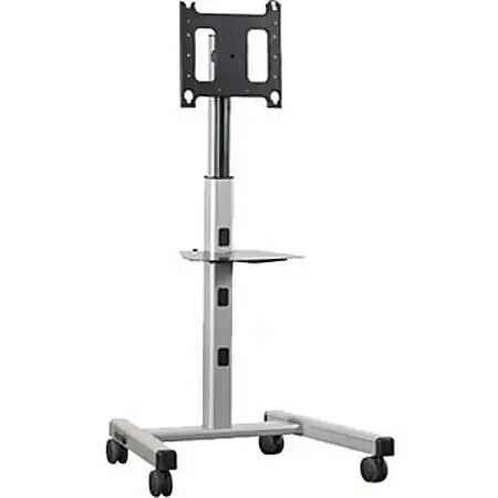 Chief MFC-6000B – Cart – for flat panel – aluminum – black – screen size 30″-50″