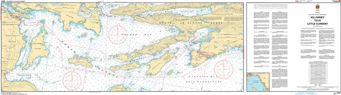 CHS Nautical Chart – CHS2205 Killarney to/a Little Current