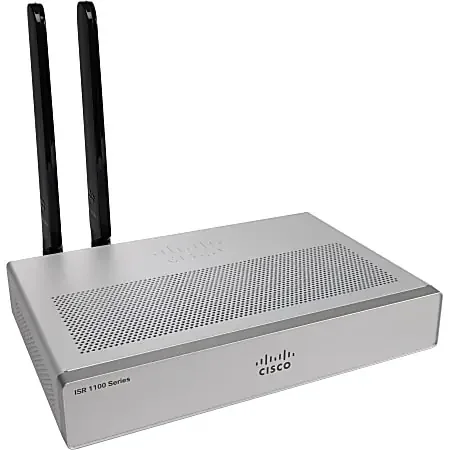 Cisco C1101-4PLTEP Router – 5 Ports – Management Port – Gigabit Ethernet – Desktop, Rack-mountable